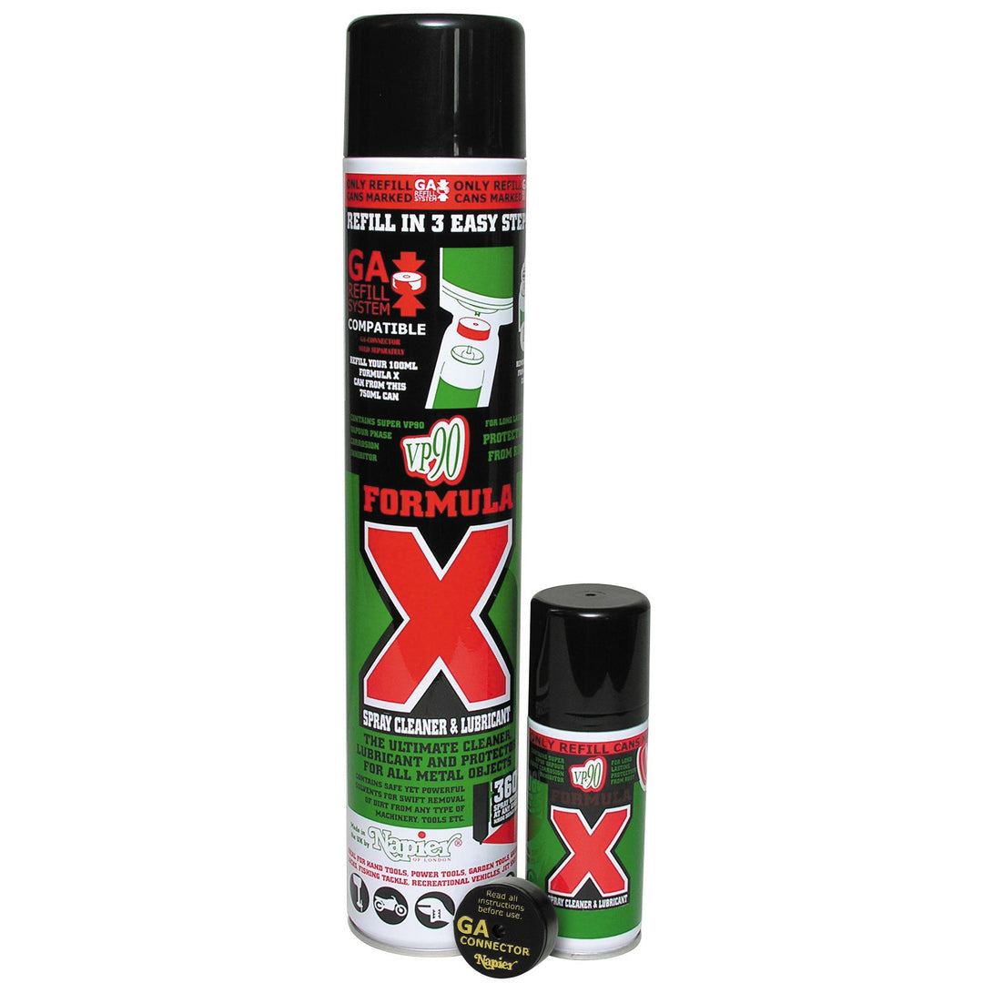 FORMULA X 125ML & 750ML Aerosols