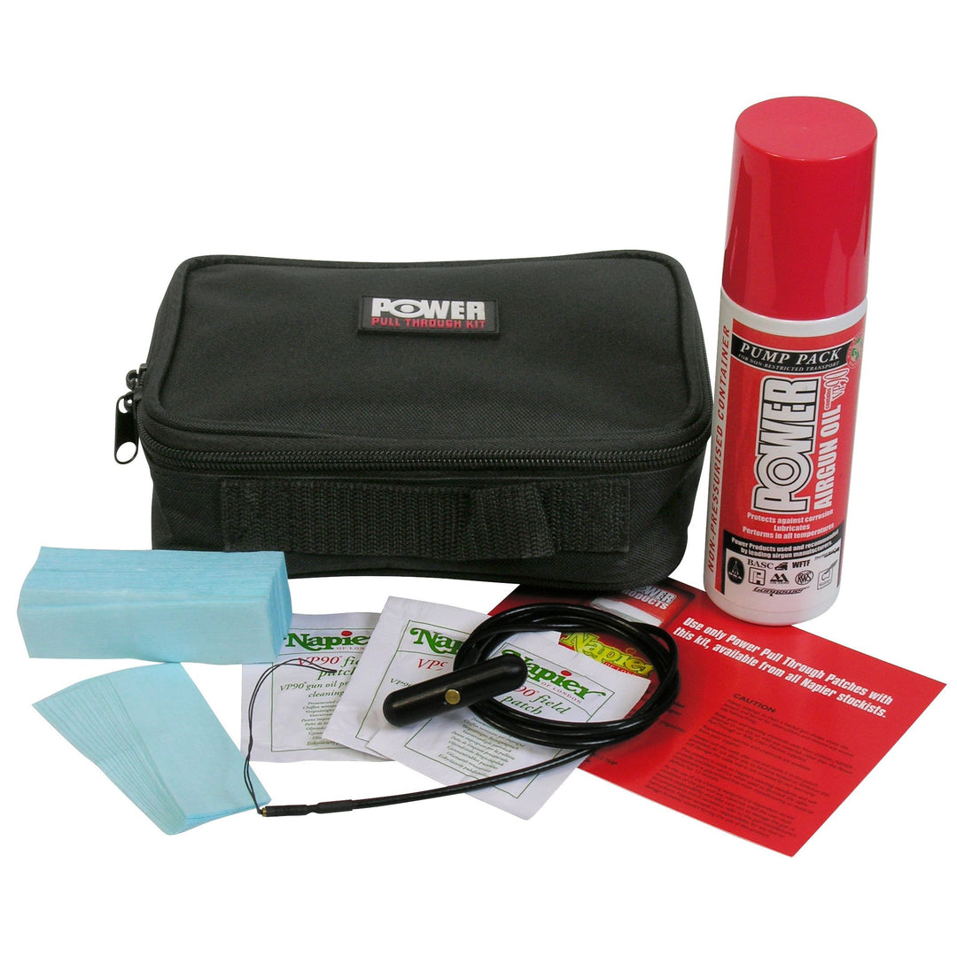 contents of the Power air gun pull through kit