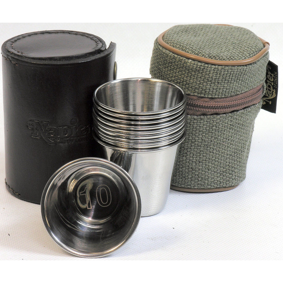 Napier peg finder tumbler sets