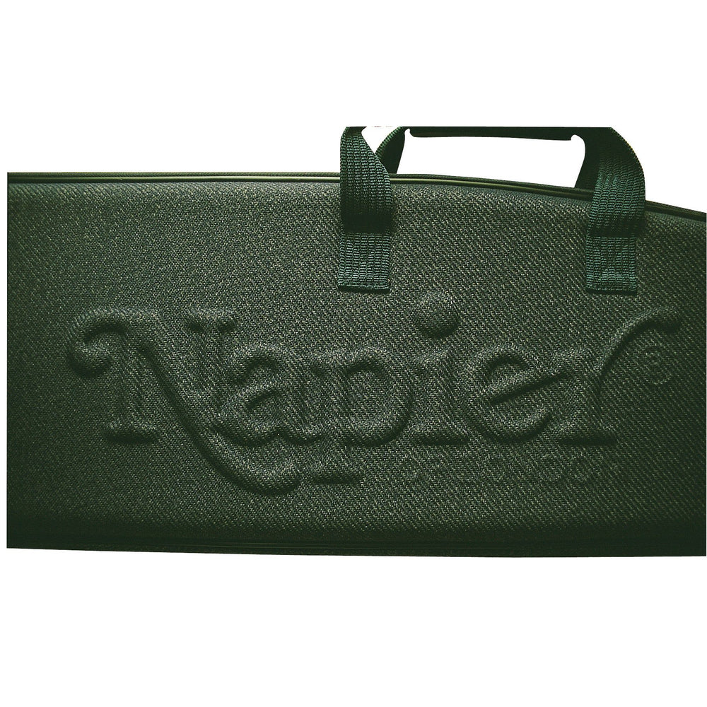 Close up of the Napier protector SR shotgun slip showing embossed Napier logo 