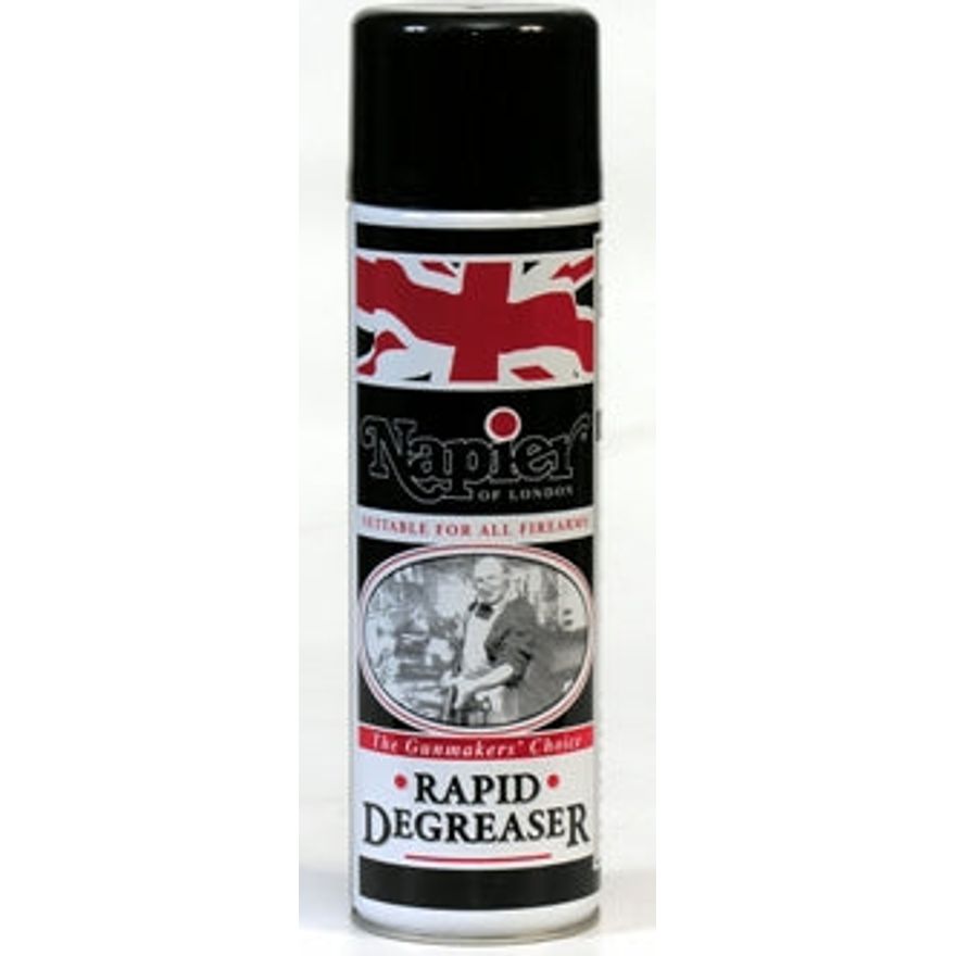 Napier Rapid degreaser can