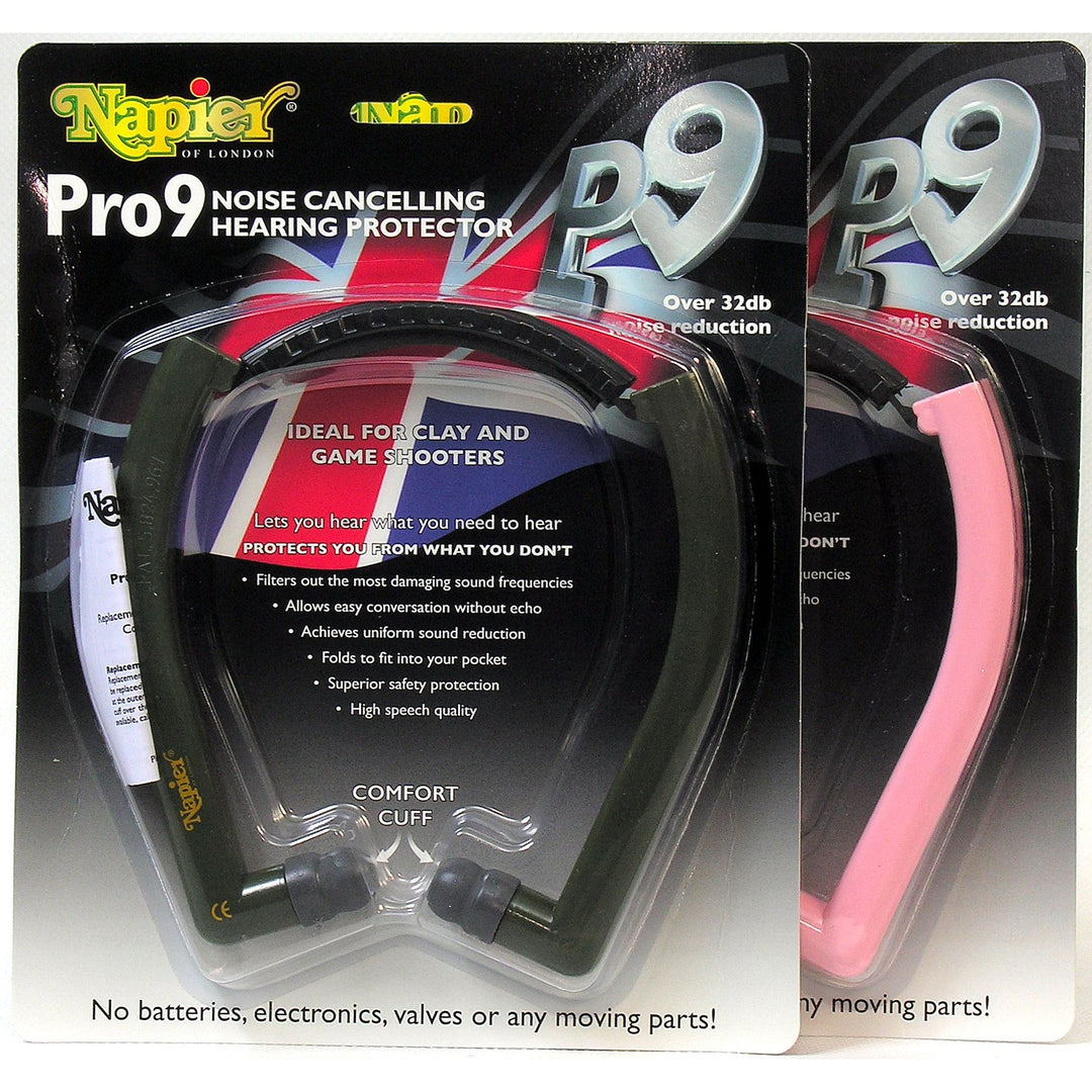 Napier Pro9 hearing protectors for shooting